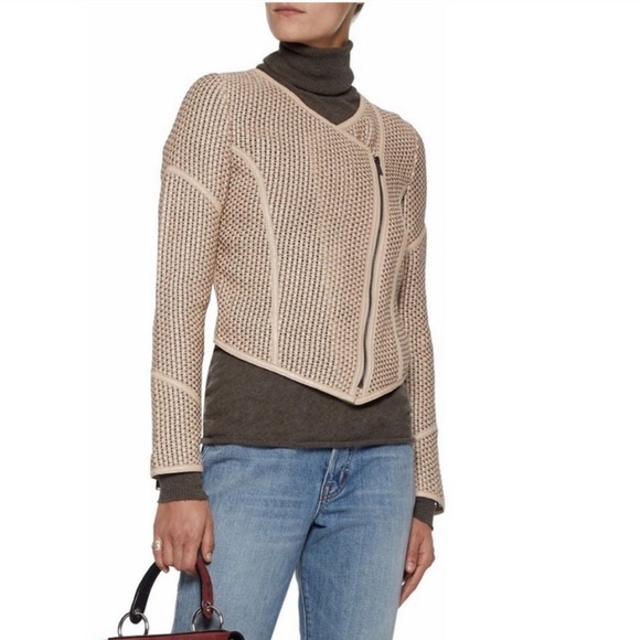 Haute Hippie woven leather jacket - Picture 3 of 8